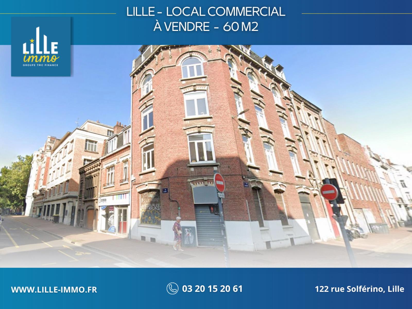 A vendre Local a LILLE ref. 1689