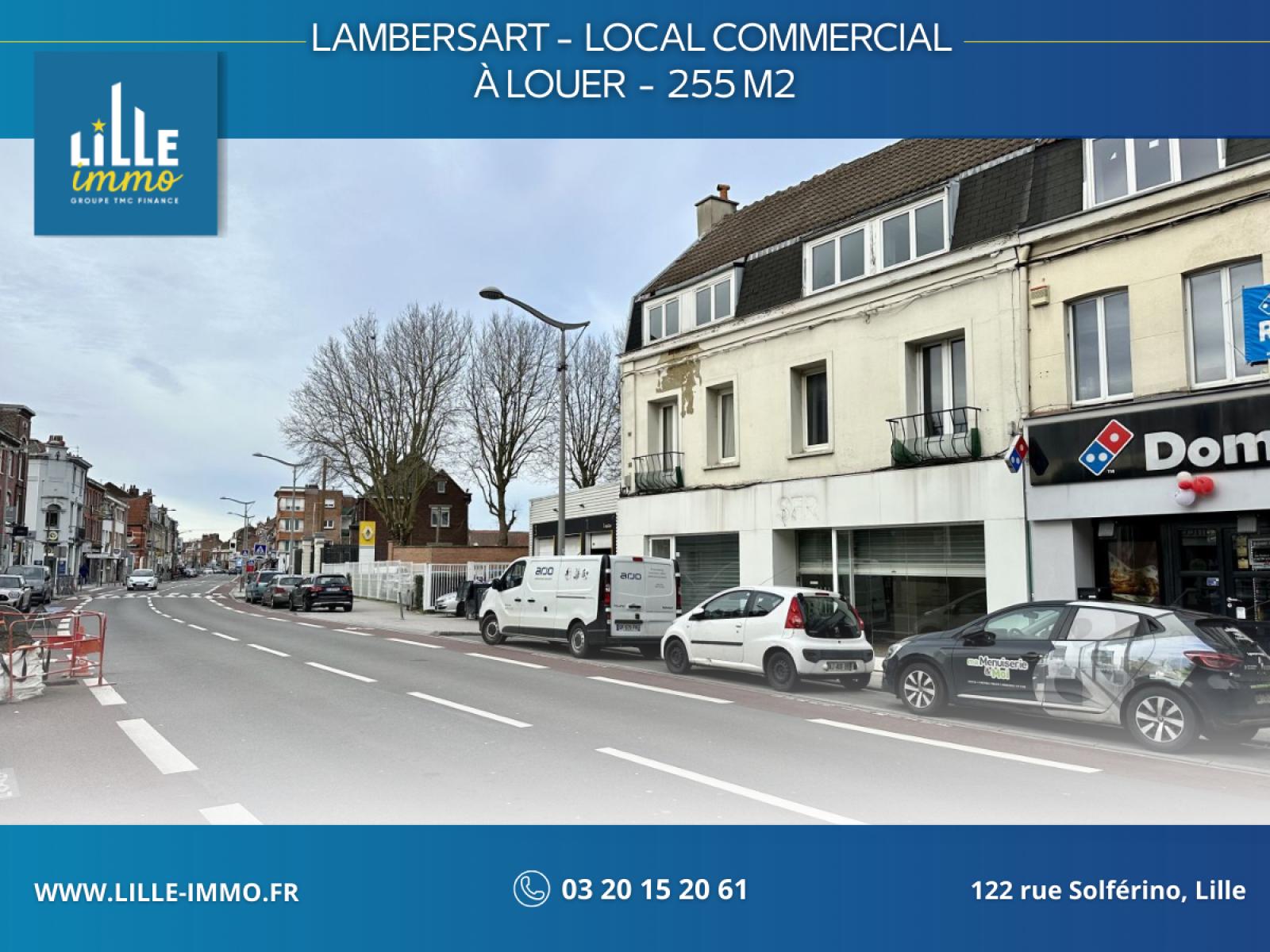A louer Local a LAMBERSART ref. LE8555