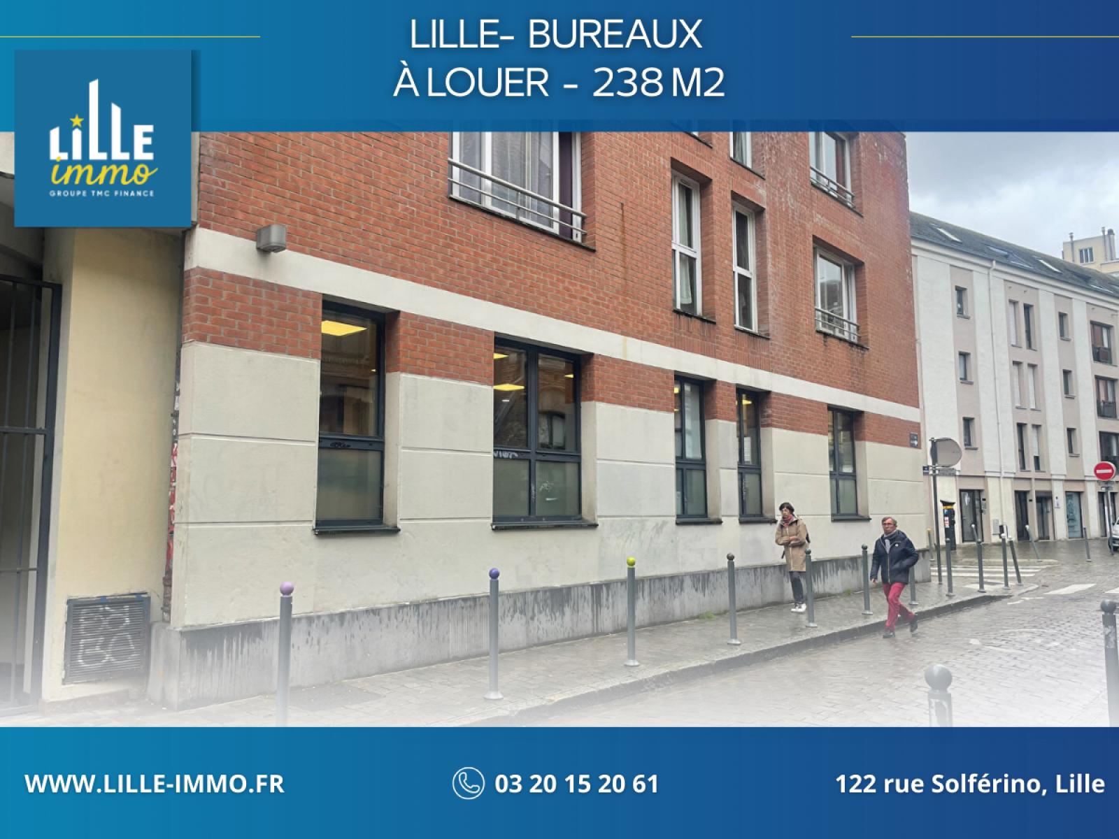 A louer Bureau a LILLE ref. 152