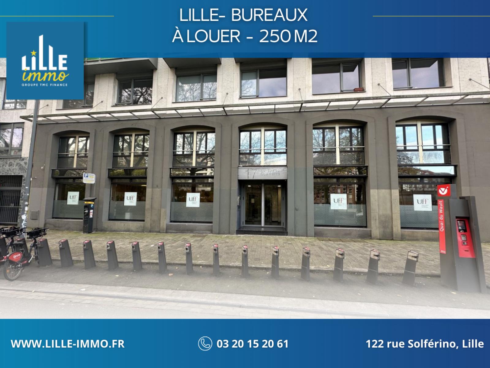A louer Bureau a LILLE ref. LE8534