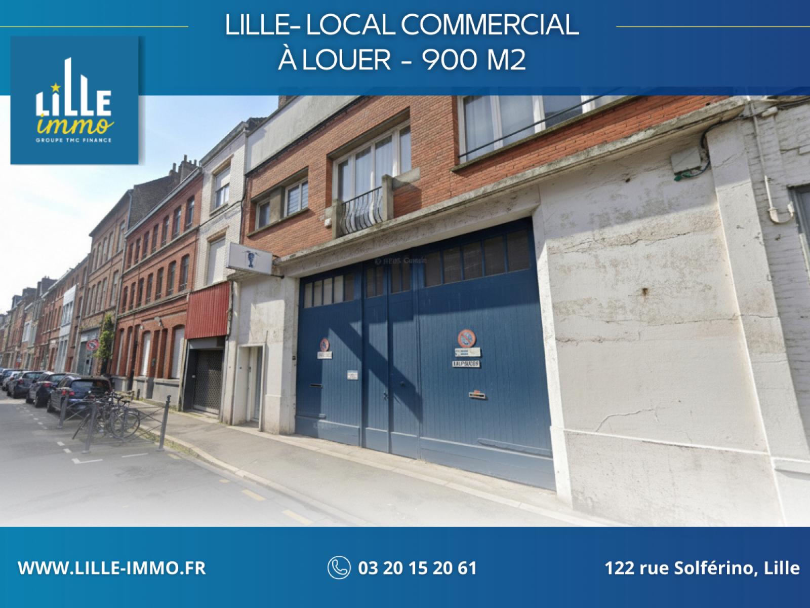 A louer Local a LILLE ref. 1597