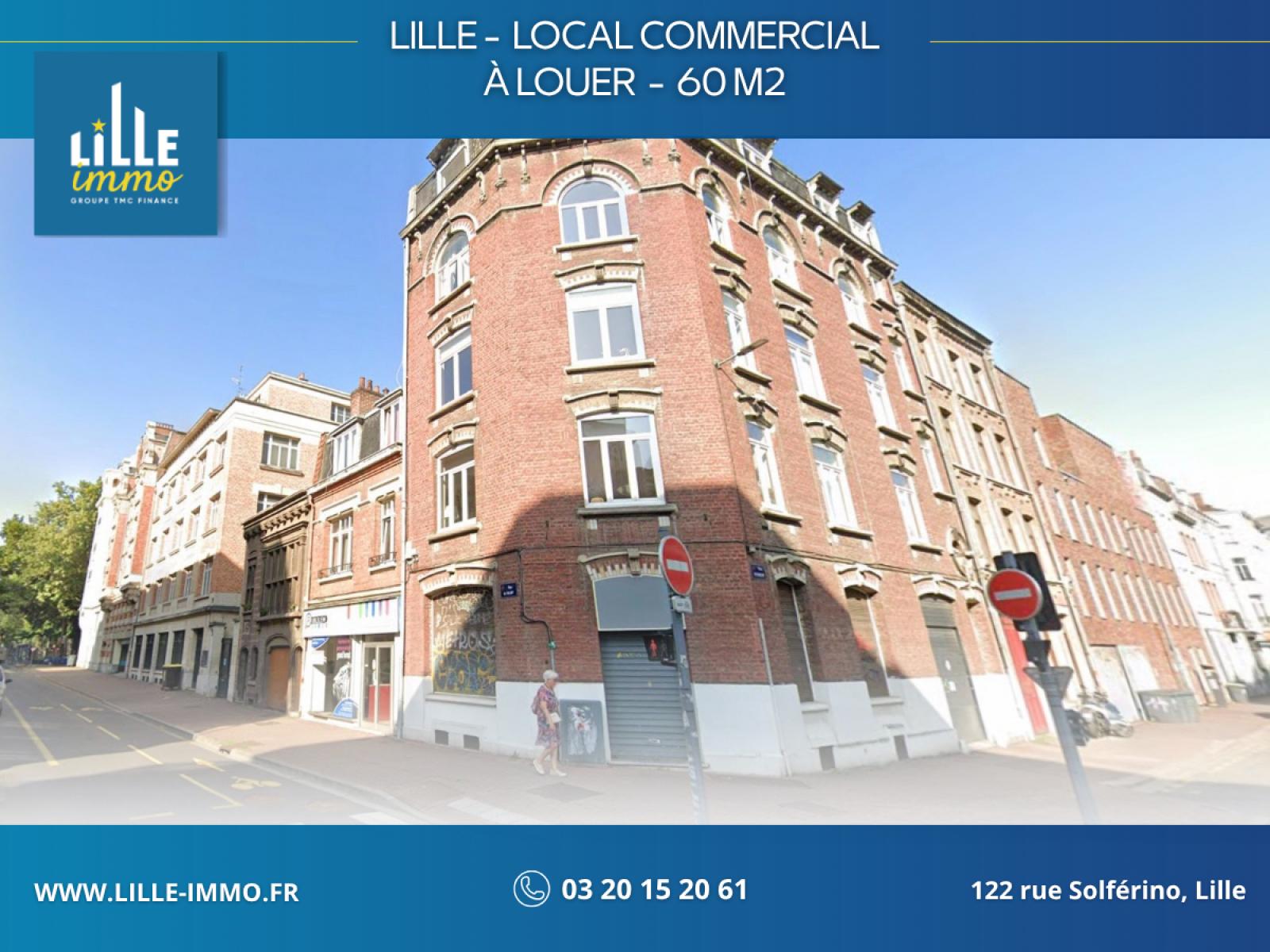 A louer Local a LILLE ref. 1685