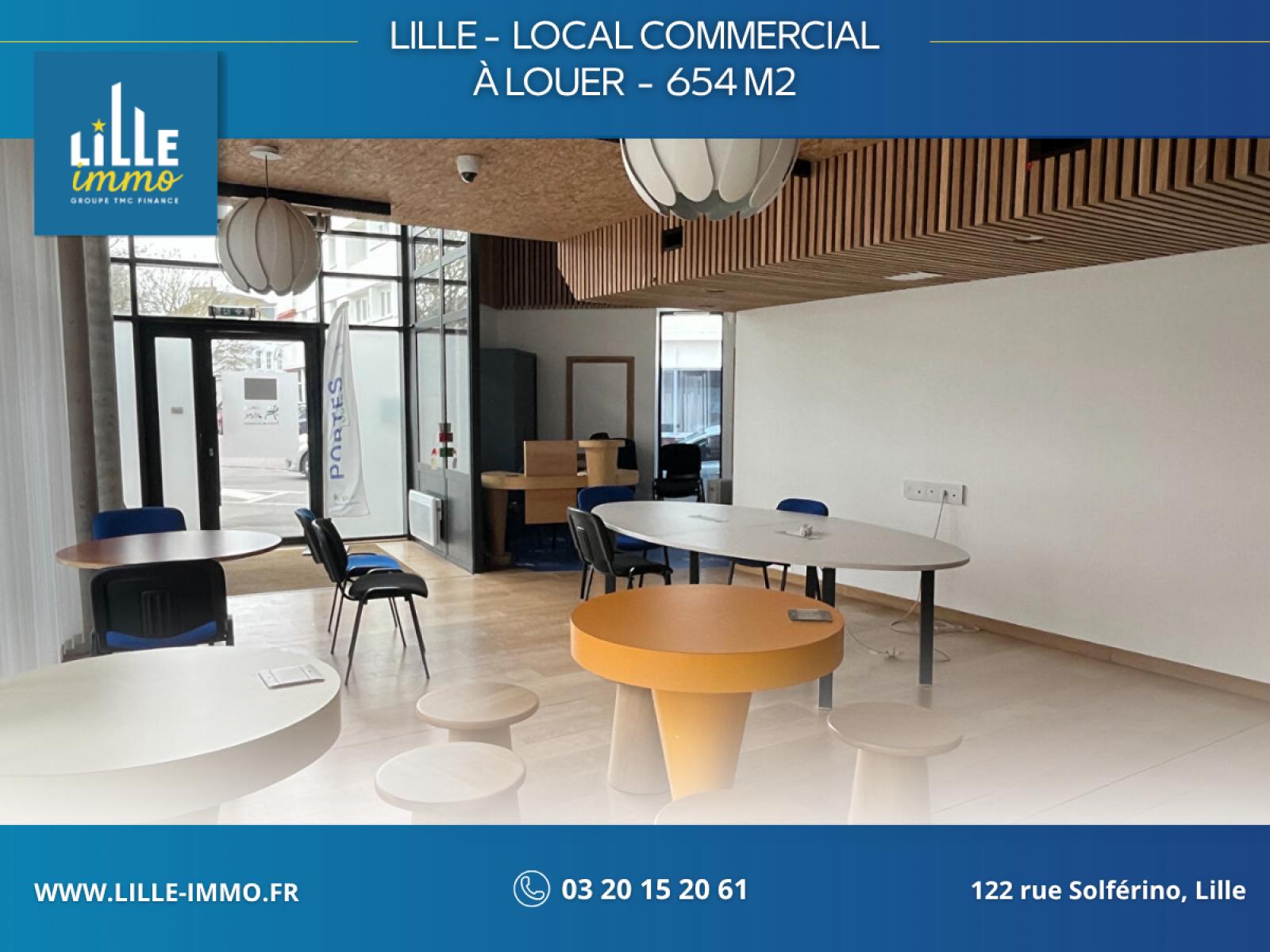 A louer Local a LILLE ref. 1719