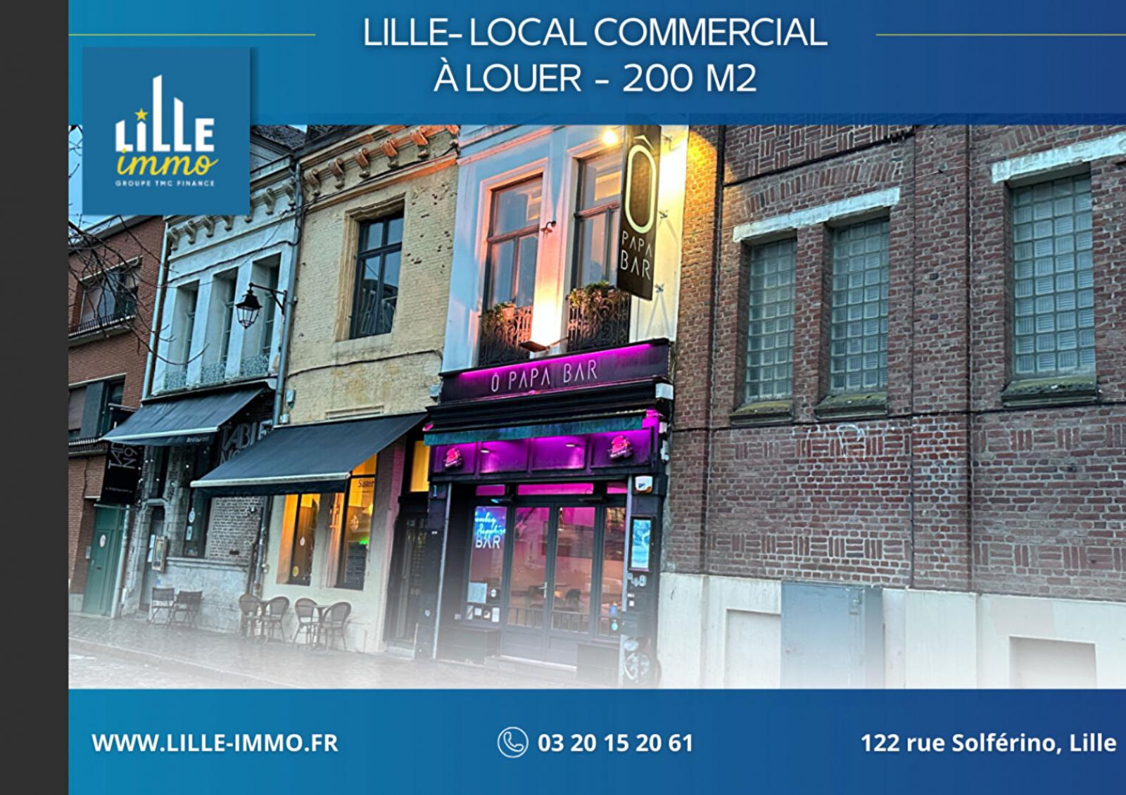 A louer Local a Lille ref. 1837